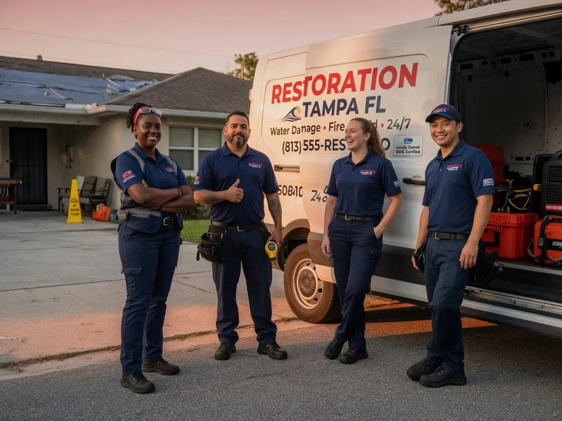 Water Damage Restoration company in Warner, OK